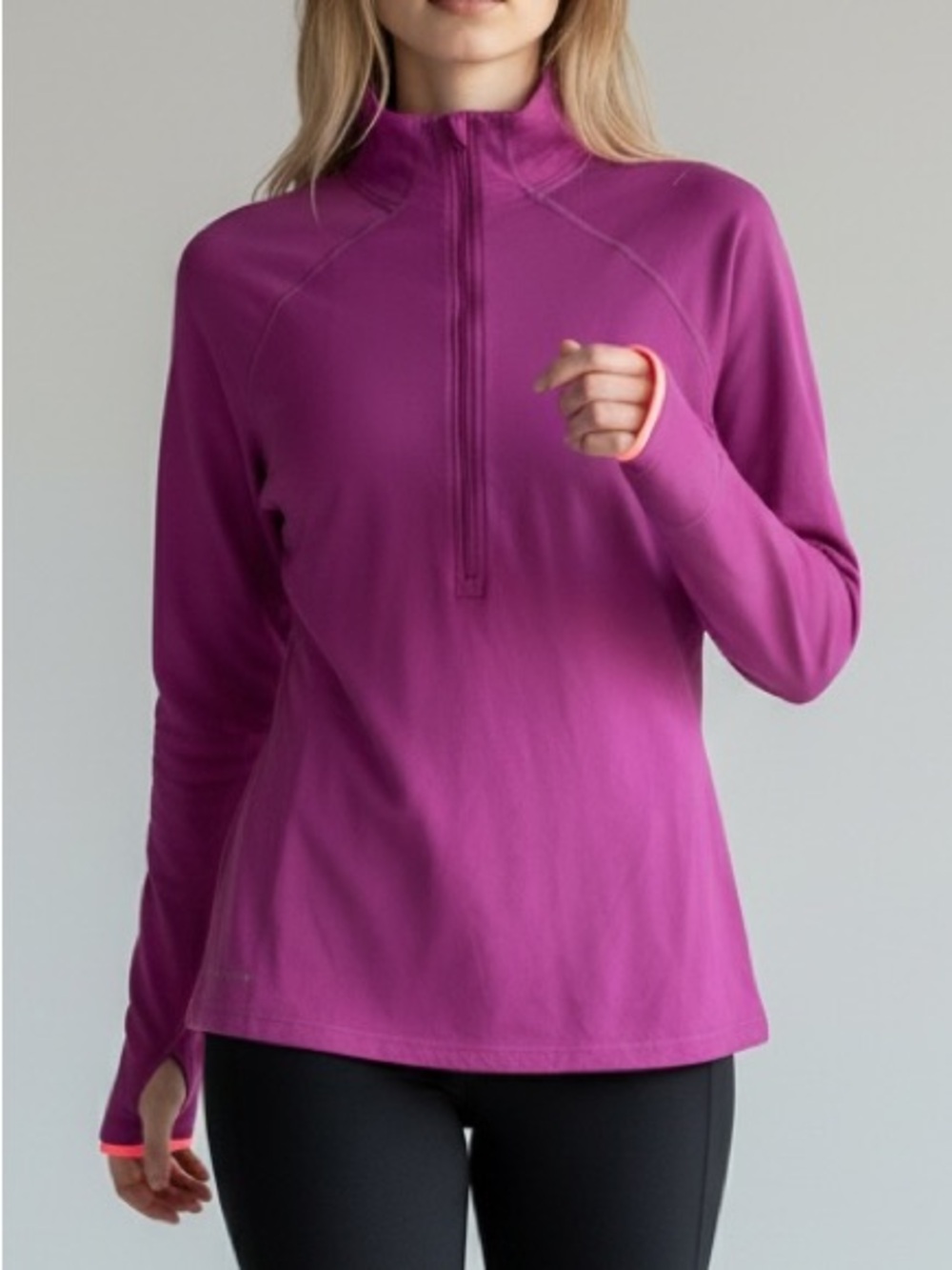 Nike Half-Zip Pullover - Fuchsia Sz XL